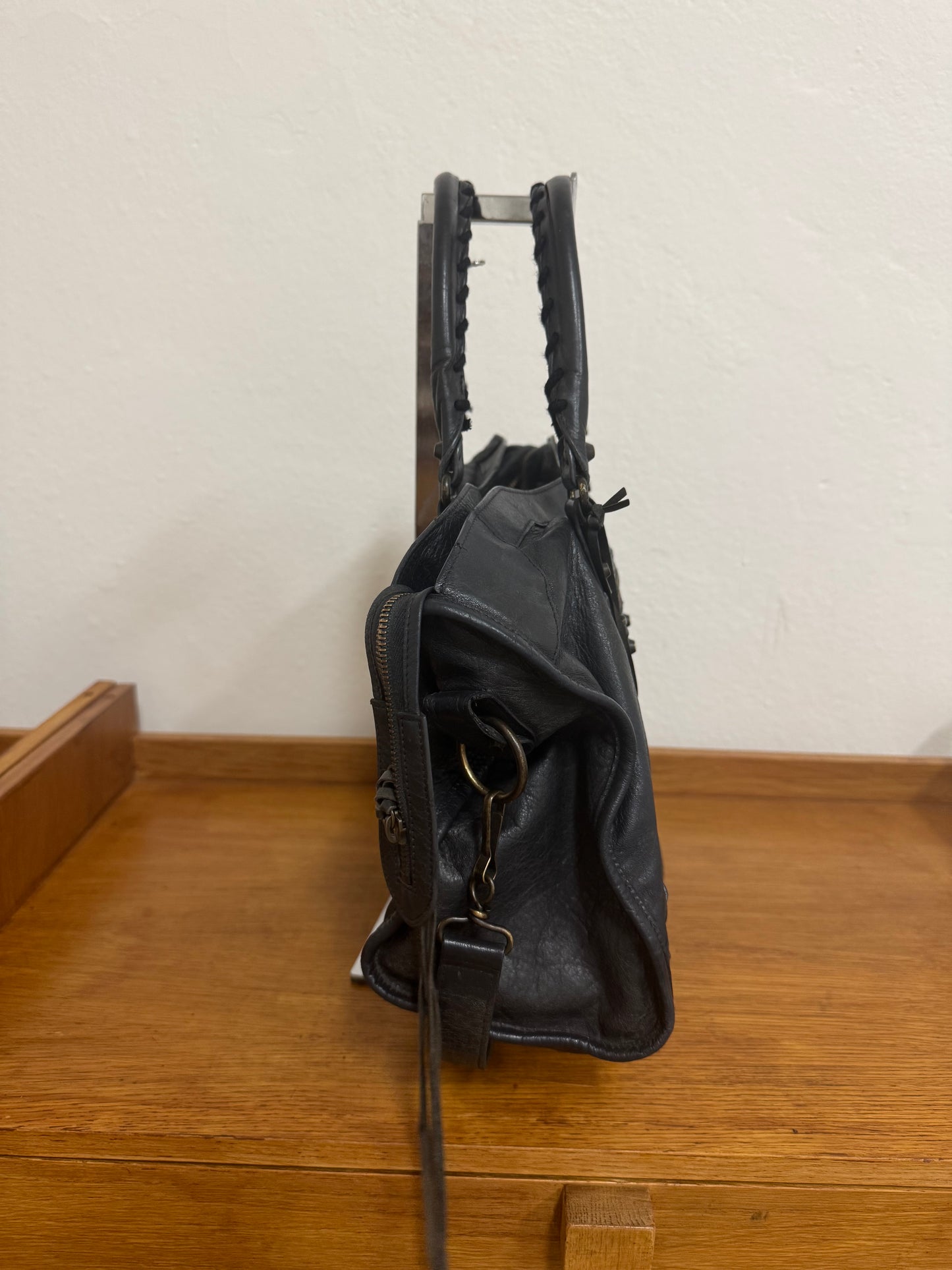 BALENCIAGA CITY BAG GREY