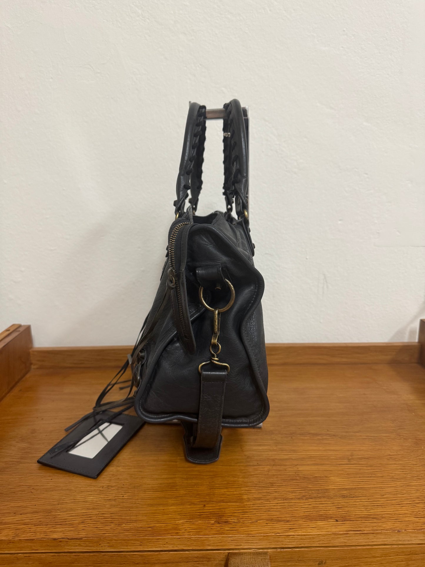 BALENCIAGA CITY BAG GREY