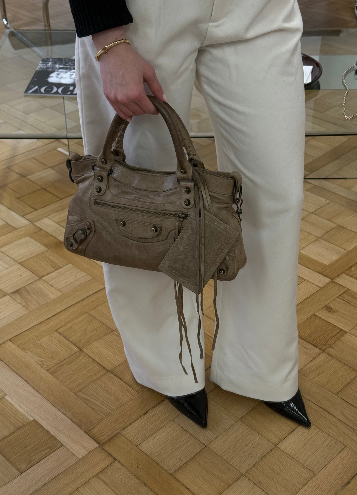 BALENCIAGA FIRST “SMALL CITY” BAG