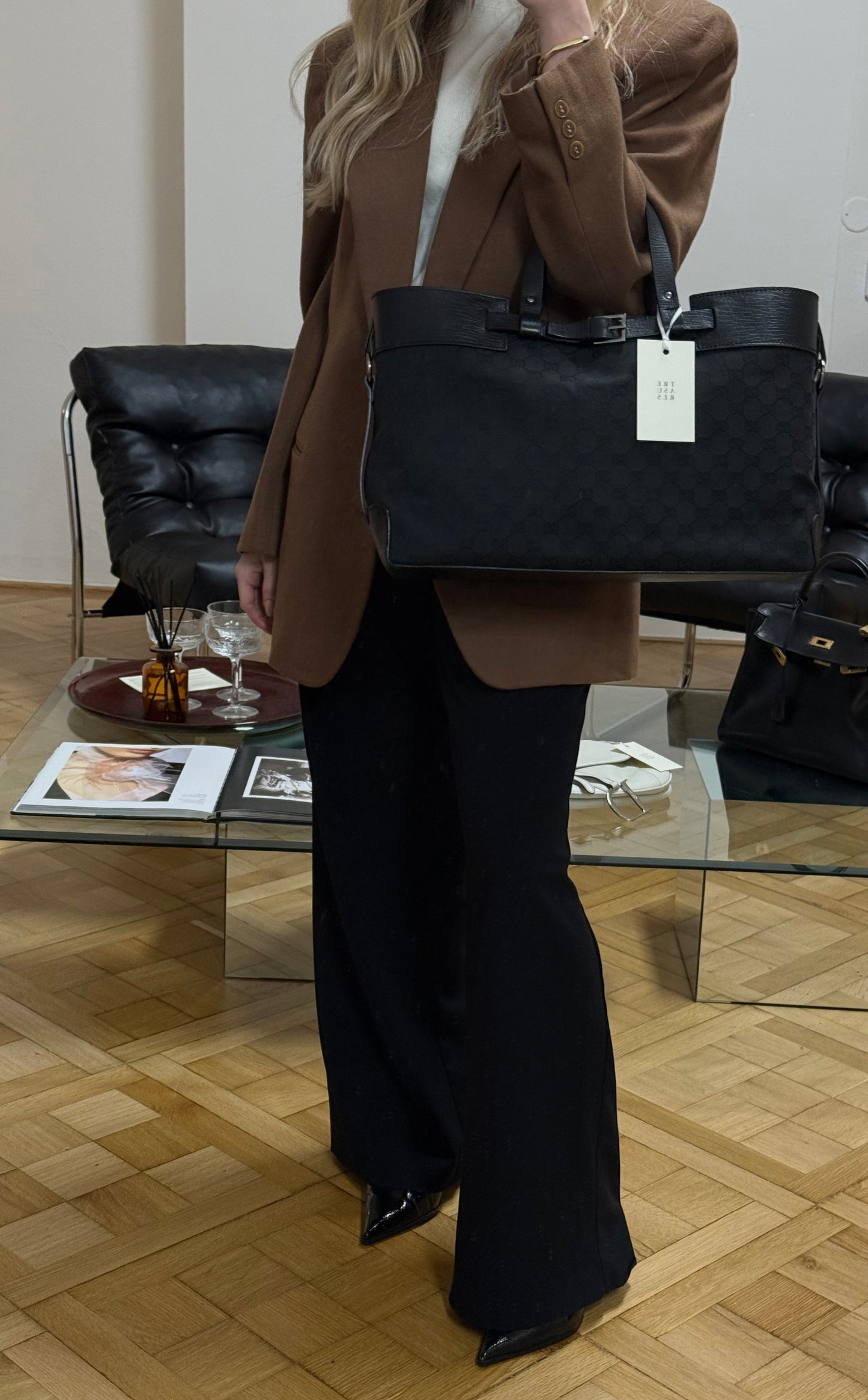 GUCCI GG BELT TOTE BAG