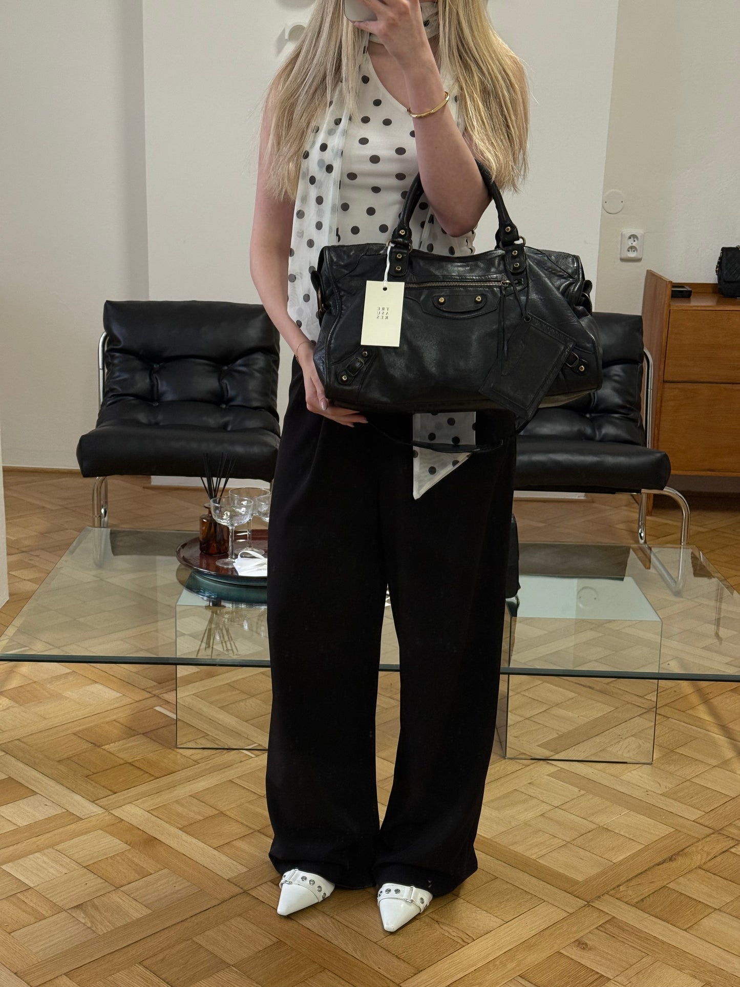 BALENCIAGA CITY BAG BLACK