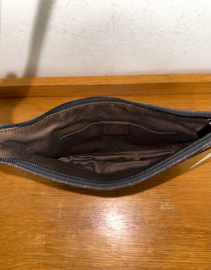 GUCCI GG MONOGRAM POCHETTE BAG BROWN TOM FORD ERA