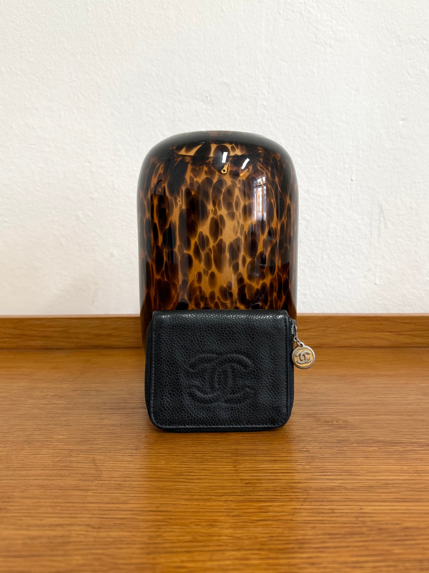 CHANEL ROUND ZIP WALLET