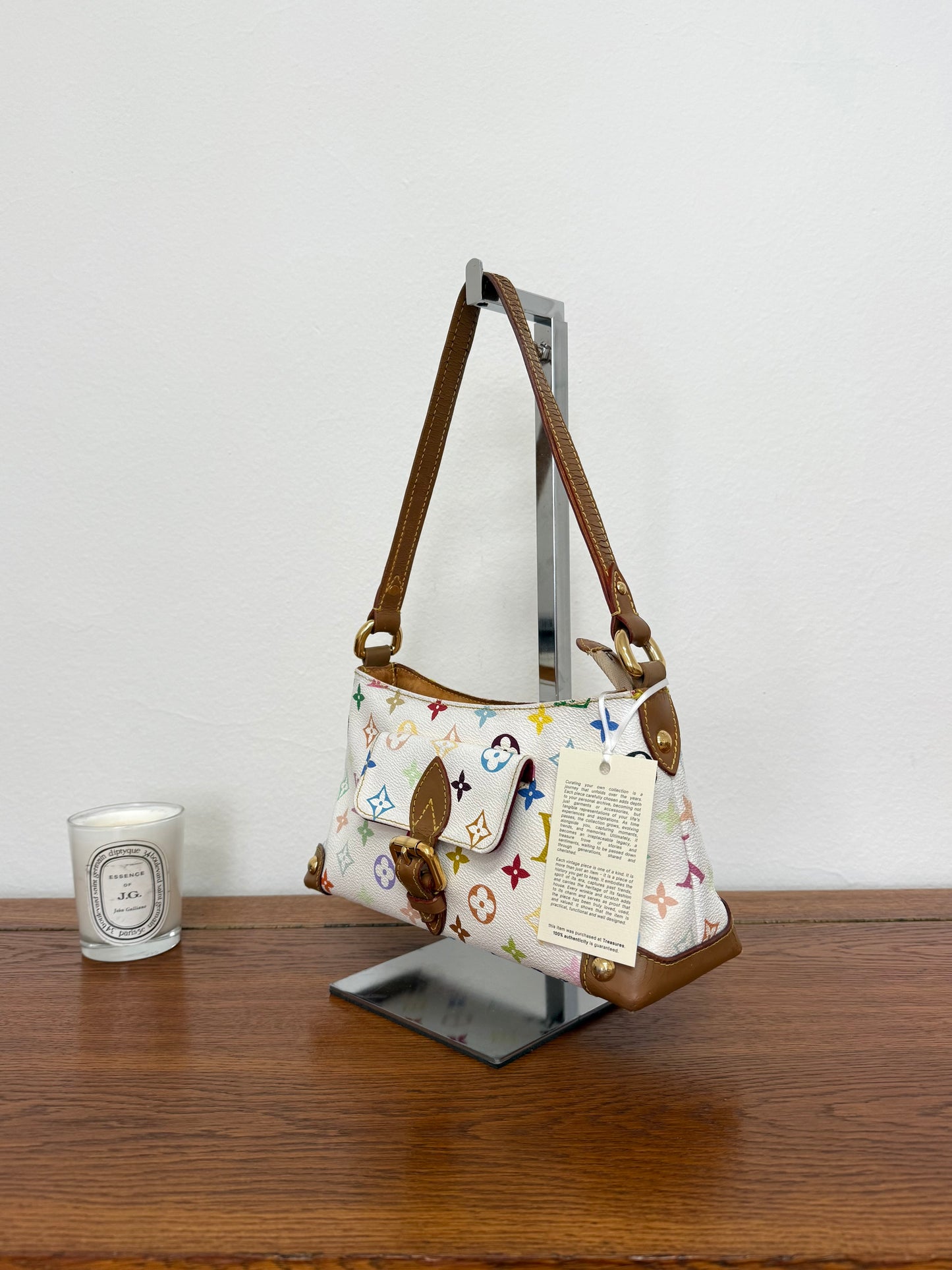 LV X TAKASHI MURAKAMI MULTICOLOR ELIZA HANDBAG