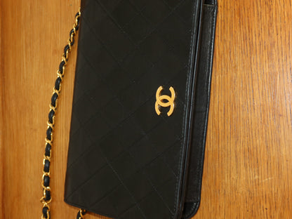 CHANEL SINGLE FULL FLAP BAG 24K GOLD