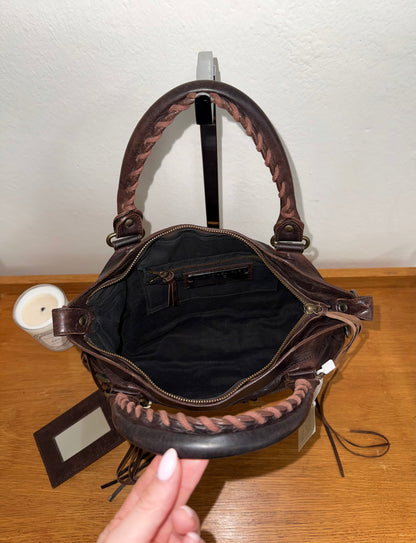 BALENCIAGA FIRST “SMALL CITY” BAG BROWN