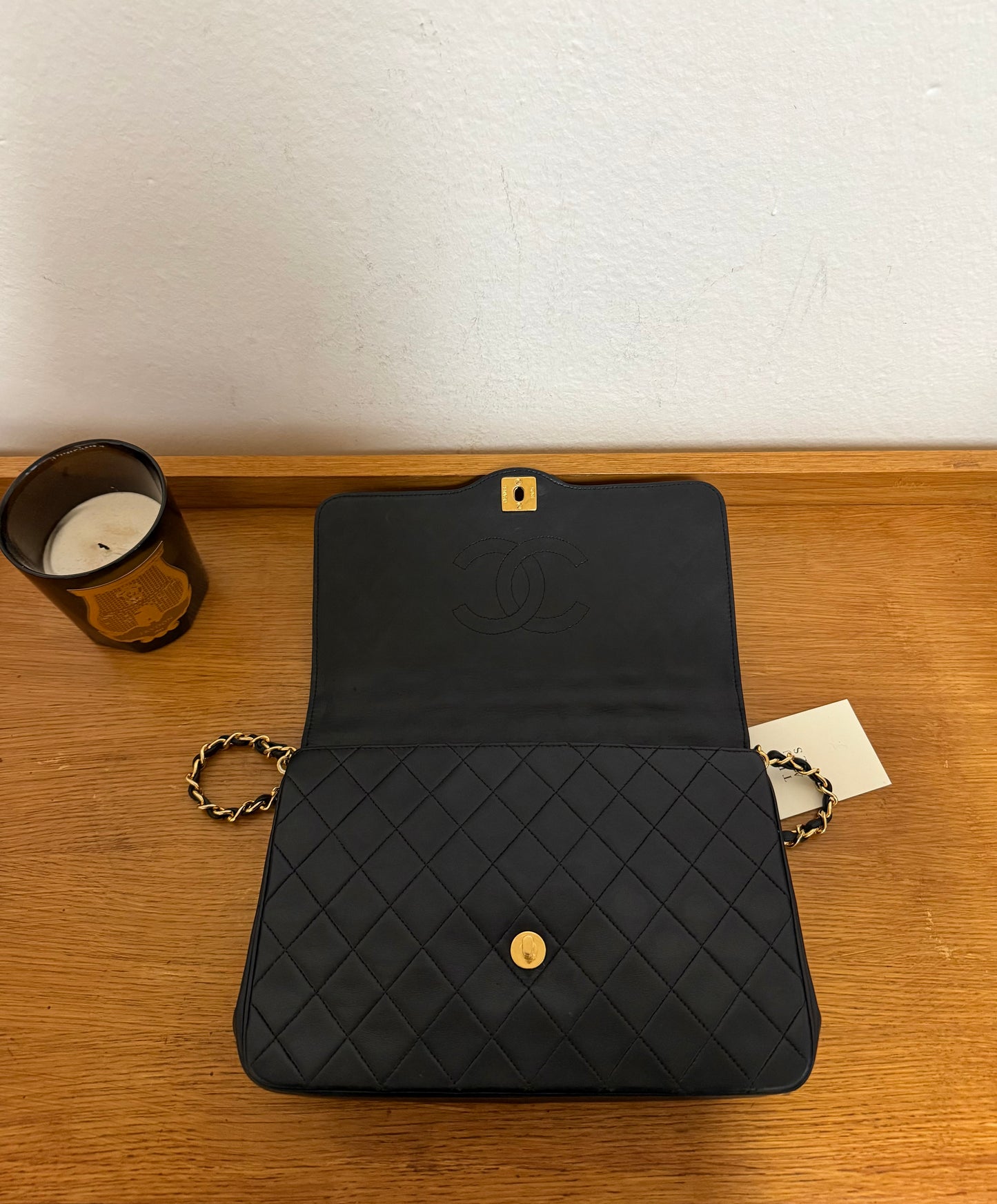CHANEL TWIST LOCK FLAP BAG