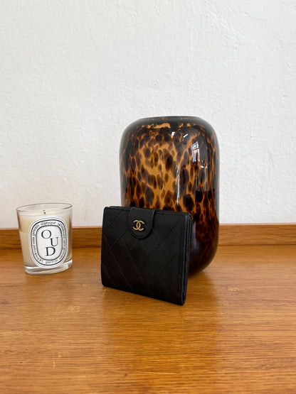 CHANEL CAVIAR DOUBLE SIDED WALLET