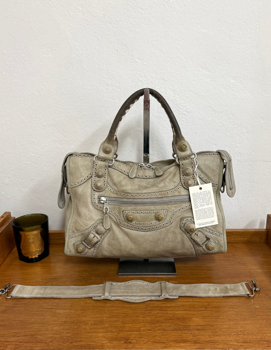 BALENCIAGA CITY BAG KHAKI