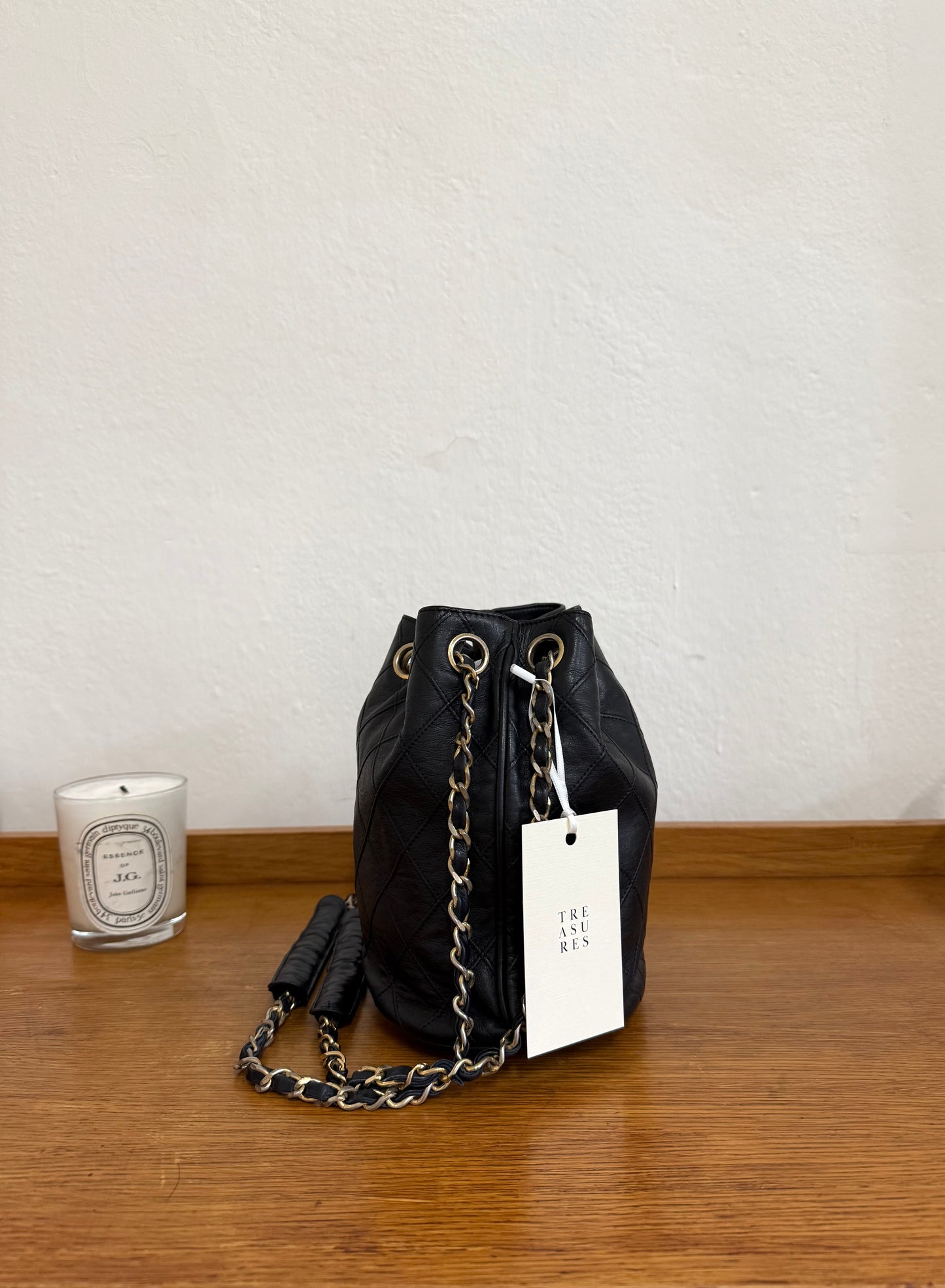 CHANEL BUCKET BAG & POUCH