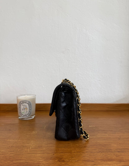 CHANEL CLASSIC DOUBLE FLAP BAG SMALL 24K GOLD