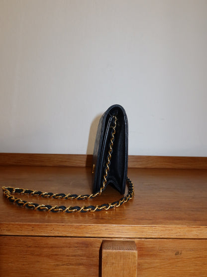 CHANEL SINGLE FULL FLAP BAG 24K GOLD