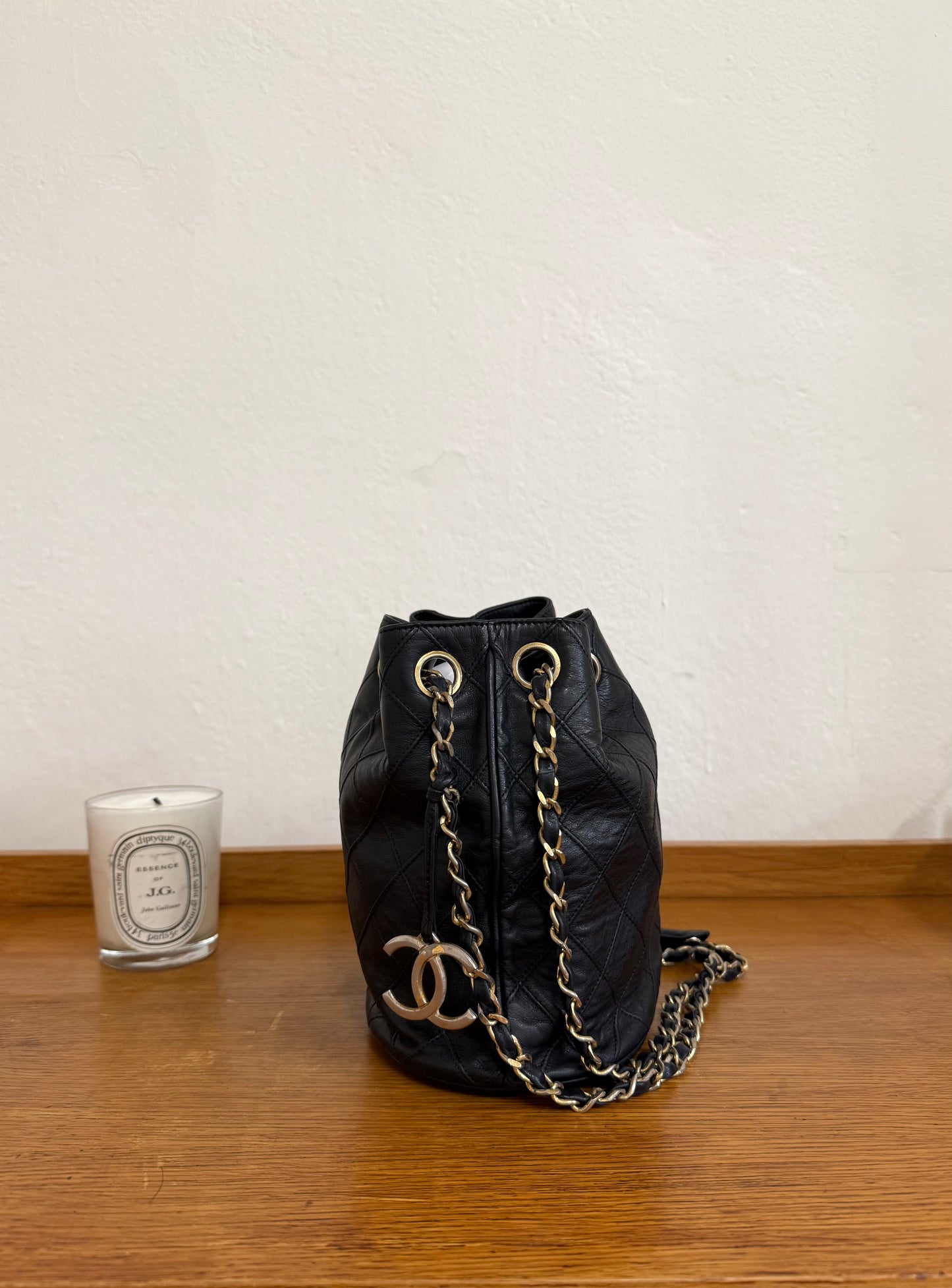 CHANEL BUCKET BAG & POUCH