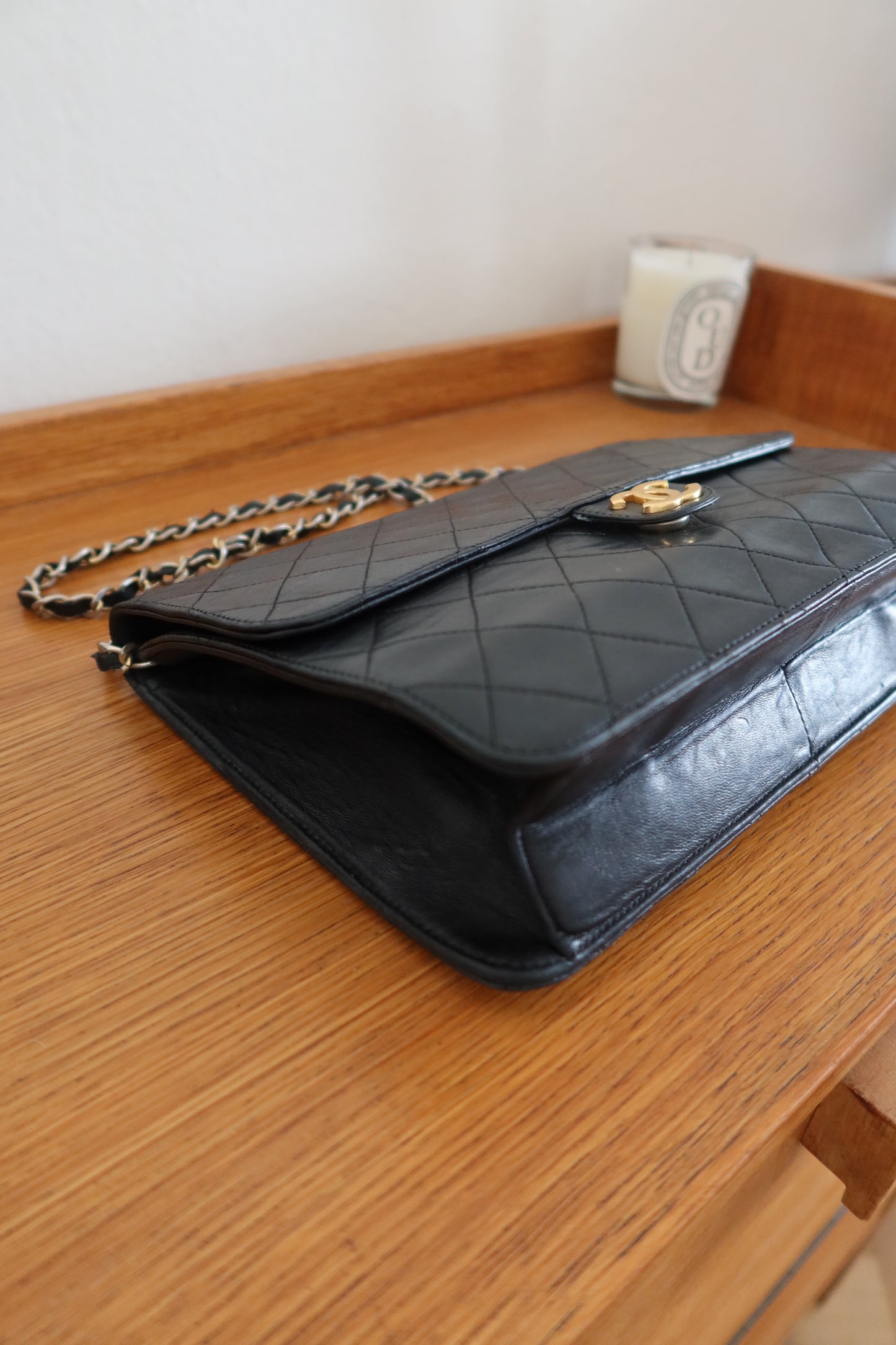 CHANEL TIMELESS CLASSIC SINGLE FLAP BAG LAMBSKIN