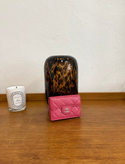 CHANEL MINI WALLET LAMBSKIN PINK