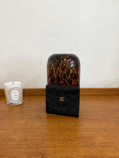 CHANEL LAMBSKIN DOUBLE SIDED WALLET