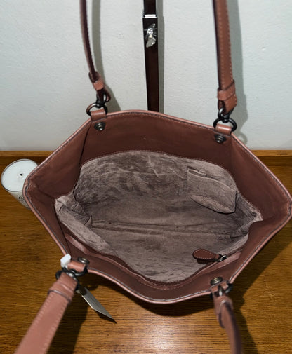 BOTTEGA VENETA INTRECCIATO SHOULDER BAG BROWN