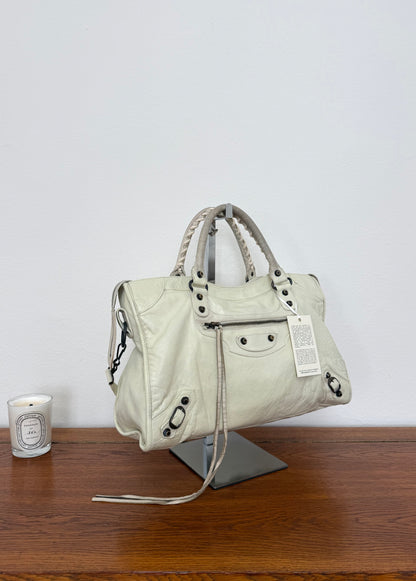 BALENCIAGA CITY BAG VANILLA