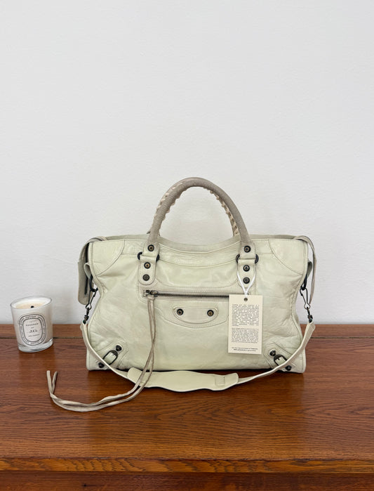 BALENCIAGA CITY BAG VANILLA