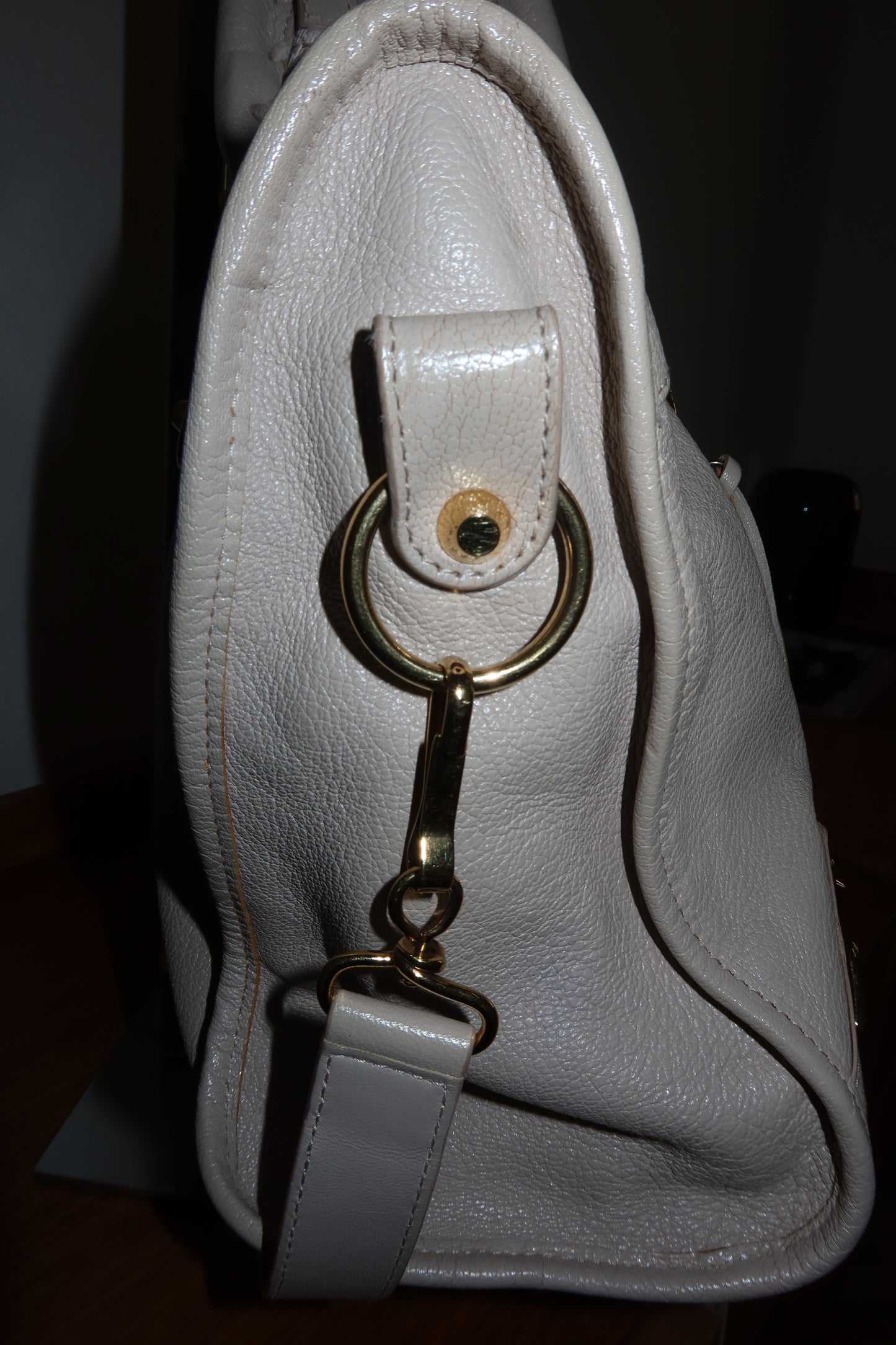 BALENCIAGA CITY BAG IN CREAM