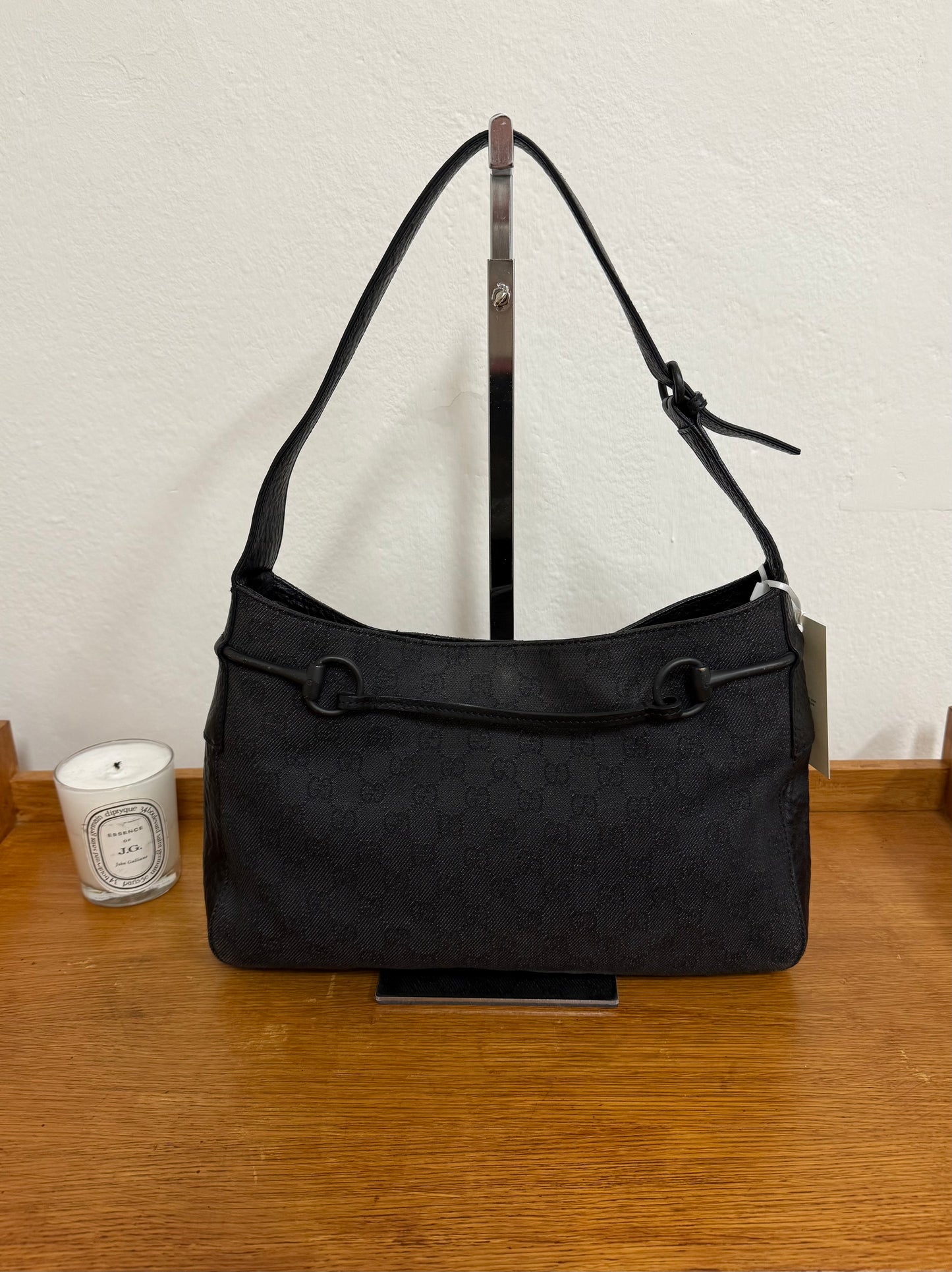 GUCCI GG MONOGRAM HORSEBIT SHOULDER BAG