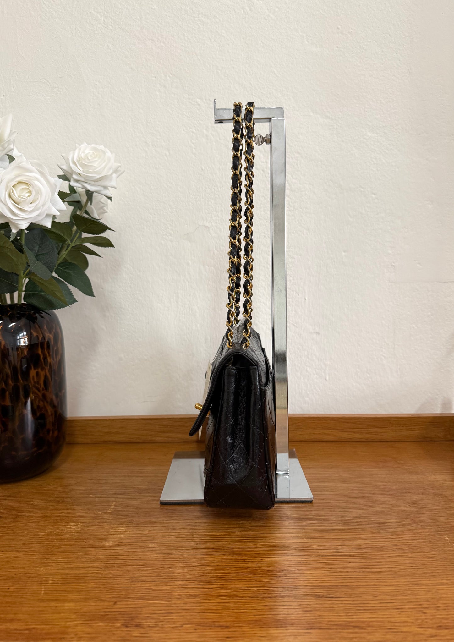 CHANEL TWIST LOCK CLASSIC FLAP BAG