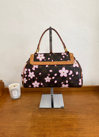 LV TAKASHI MURAKAMI CHERRY BLOSSOM SAC RETRO BOW