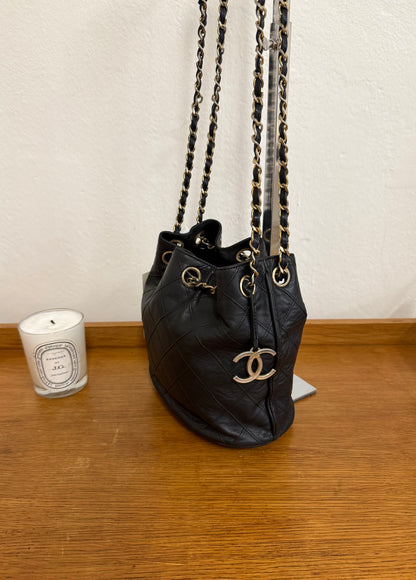 CHANEL BUCKET BAG & POUCH