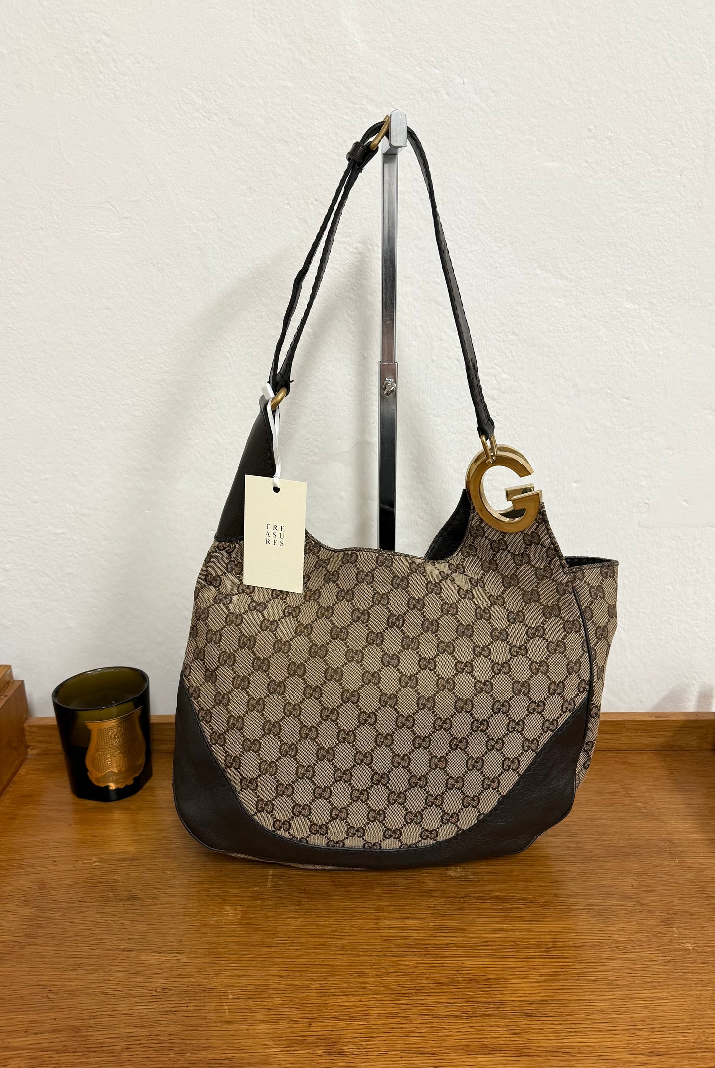 GUCCI GG MONOGRAM HOBO BAG