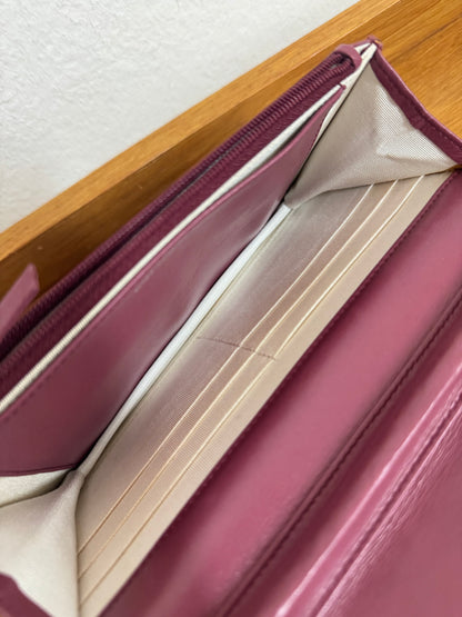 CHANEL LAMBSKIN WOC WINE GRAPE