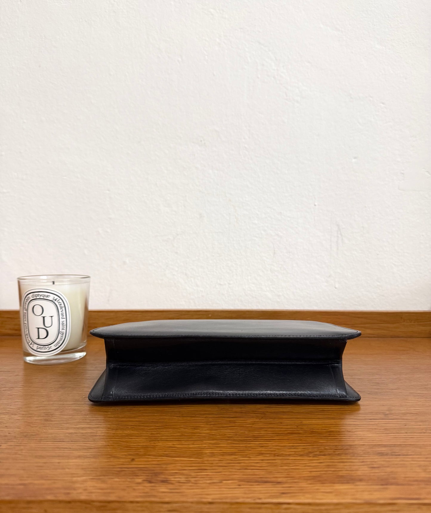 CHANEL BOX CALF FLAP BAG