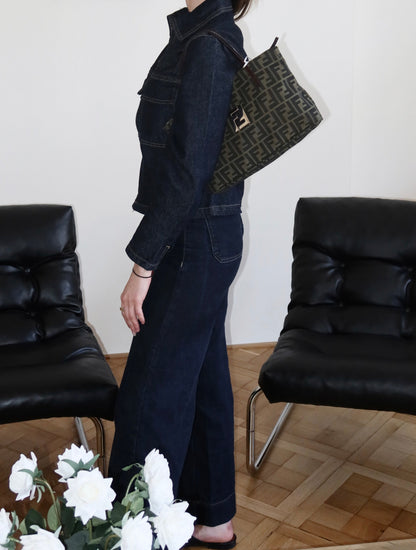 FENDI ZUCCA TOTE HANDBAG