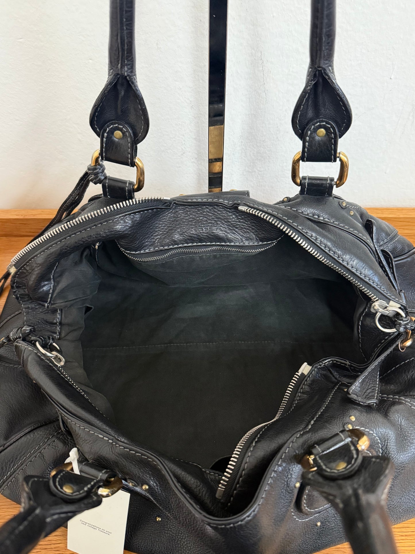 CHLOÉ PADDINGTON BLACK