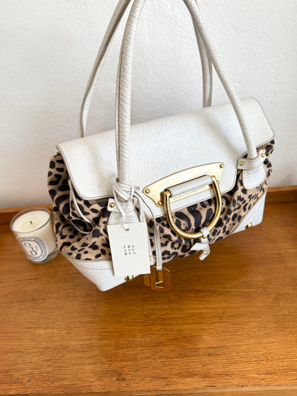 DOLCE & GABBANA LEOPARD SHOULDER BAG