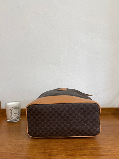 CELINE MACADAM BUCKET BAG & POUCH