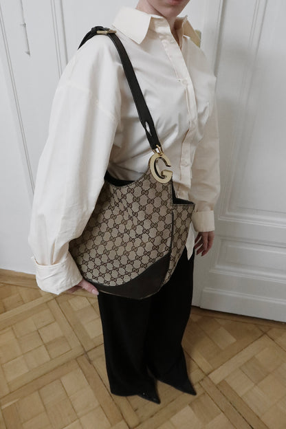 GUCCI GG MONOGRAM HOBO BAG