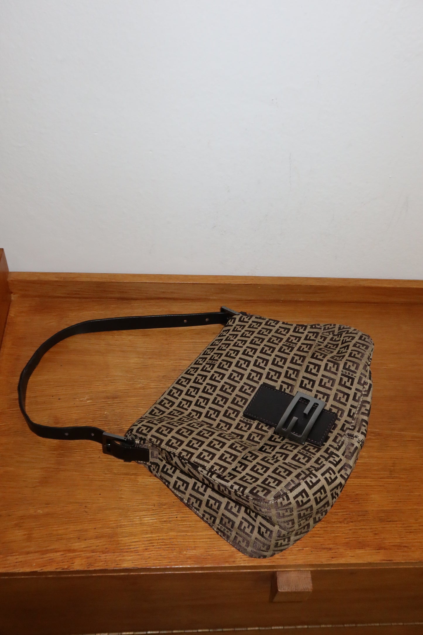 FENDI ZUCCA MAMMA BAGUETTE