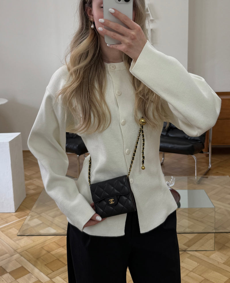 SERIES 27 CHANEL CAVIAR MINI WALLET