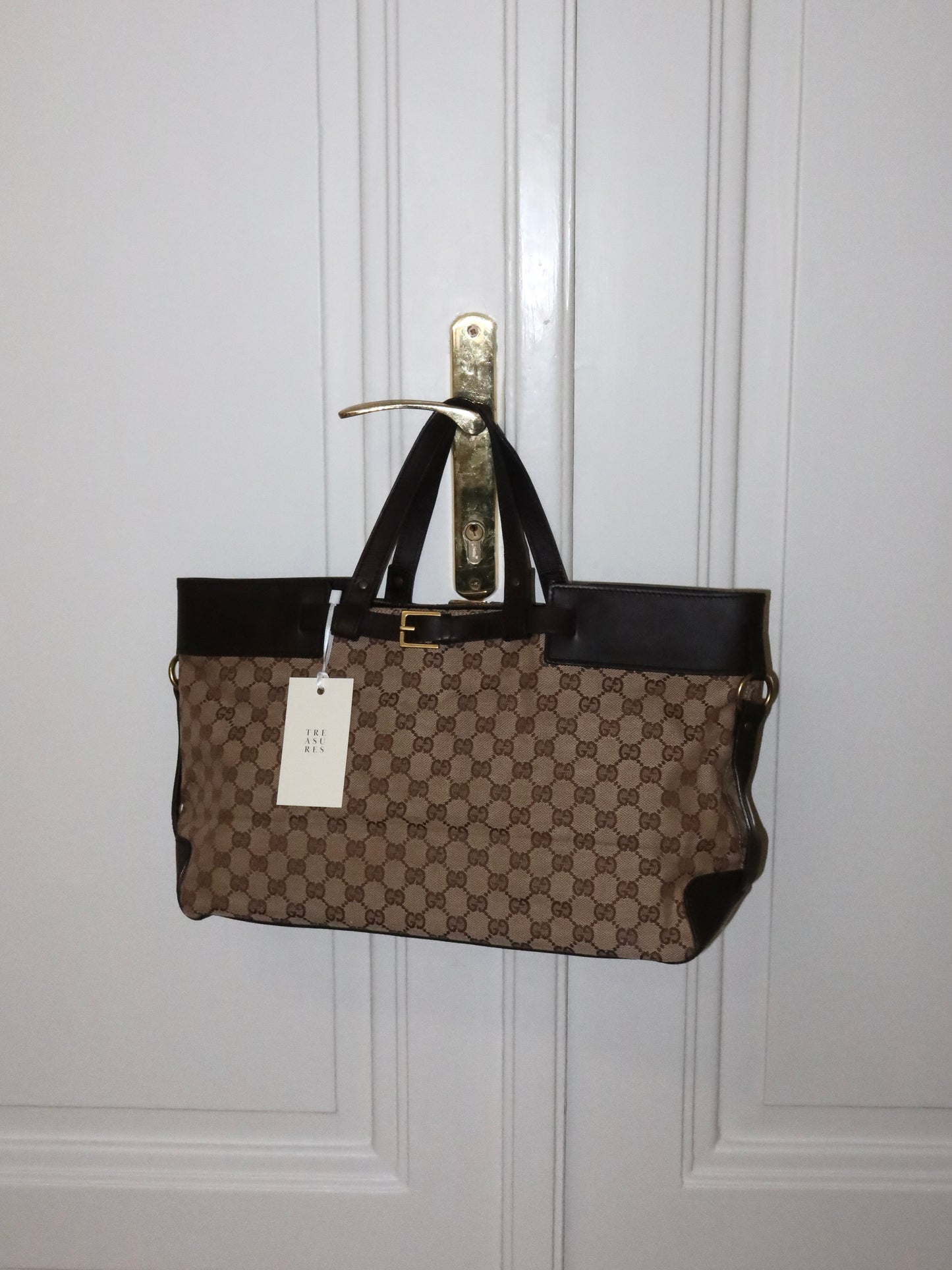 GUCCI GG BELT TOTE BAG