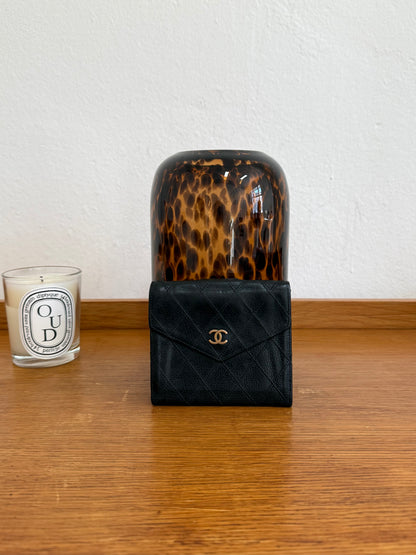 CHANEL CAVIAR DOUBLE SIDED WALLET