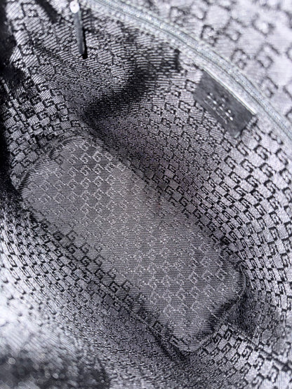 GUCCI LEATHER BLACK SHOULDER BAG BY TOM FORD