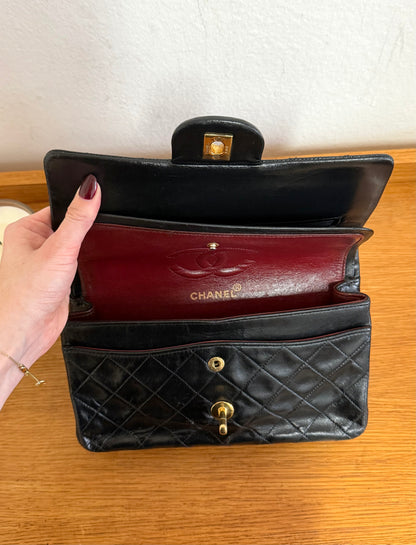 CHANEL CLASSIC DOUBLE FLAP BAG MEDIUM 24K GOLD