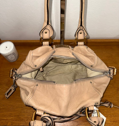CHLOÉ PADDINGTON BY PHOEBE PHILO BEIGE GOLD HW