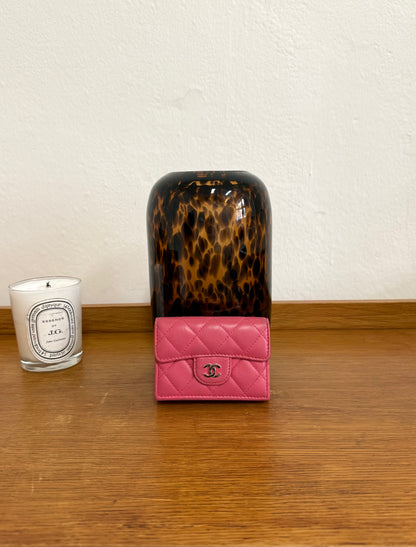 CHANEL MINI WALLET LAMBSKIN PINK