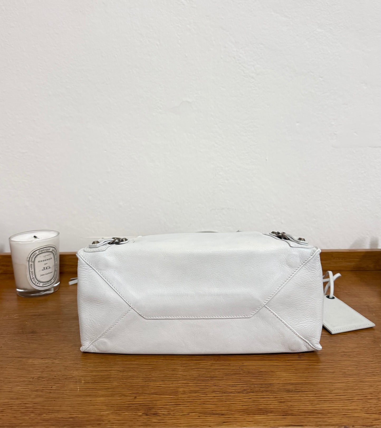 BALENCIAGA PAPIER WHITE BAG