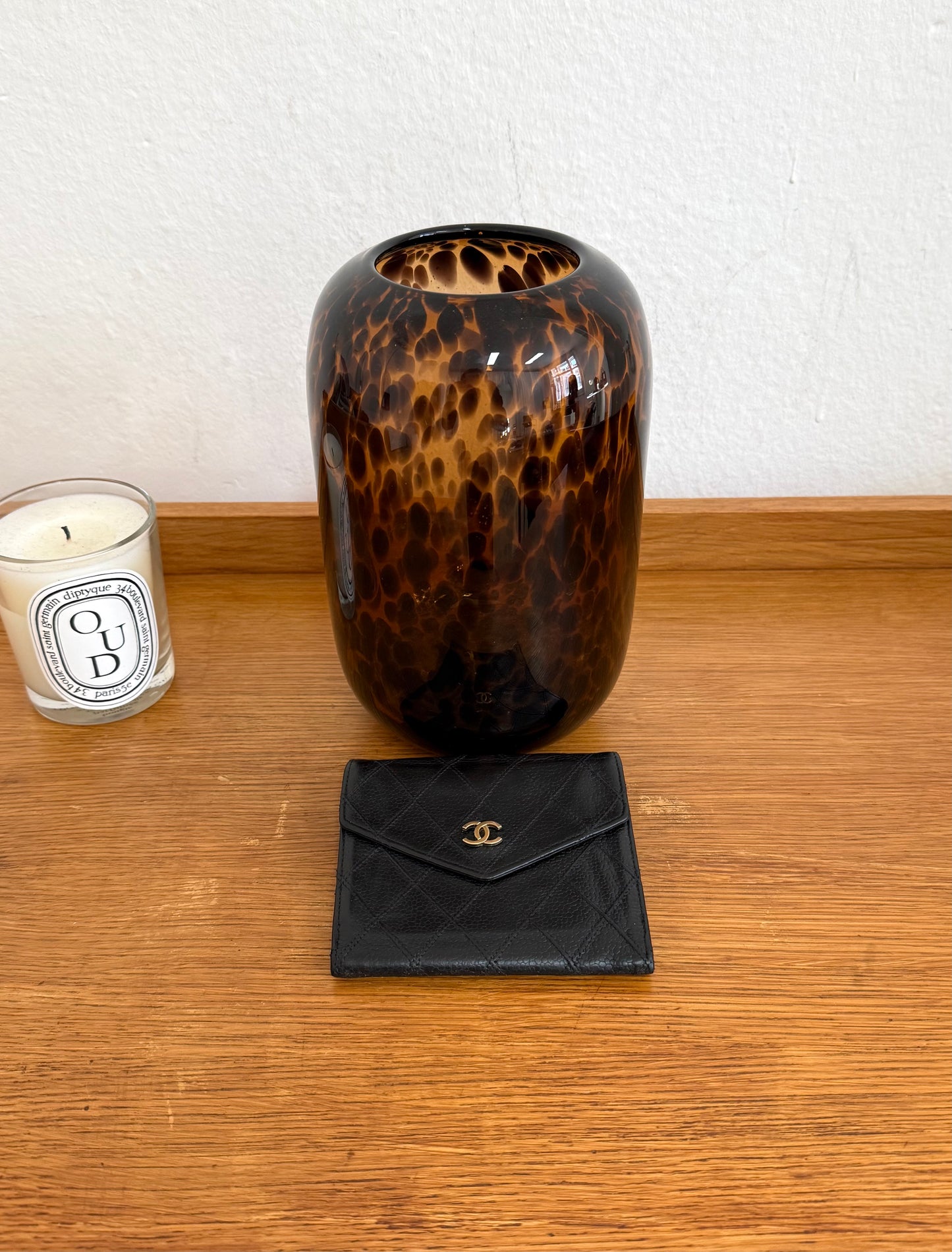 CHANEL CAVIAR DOUBLE SIDED WALLET