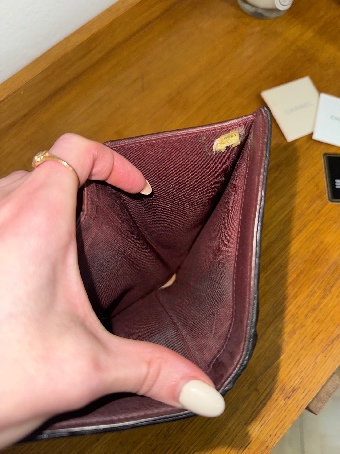 CHANEL TIMELESS CLASSIC WALLET SERIES 15