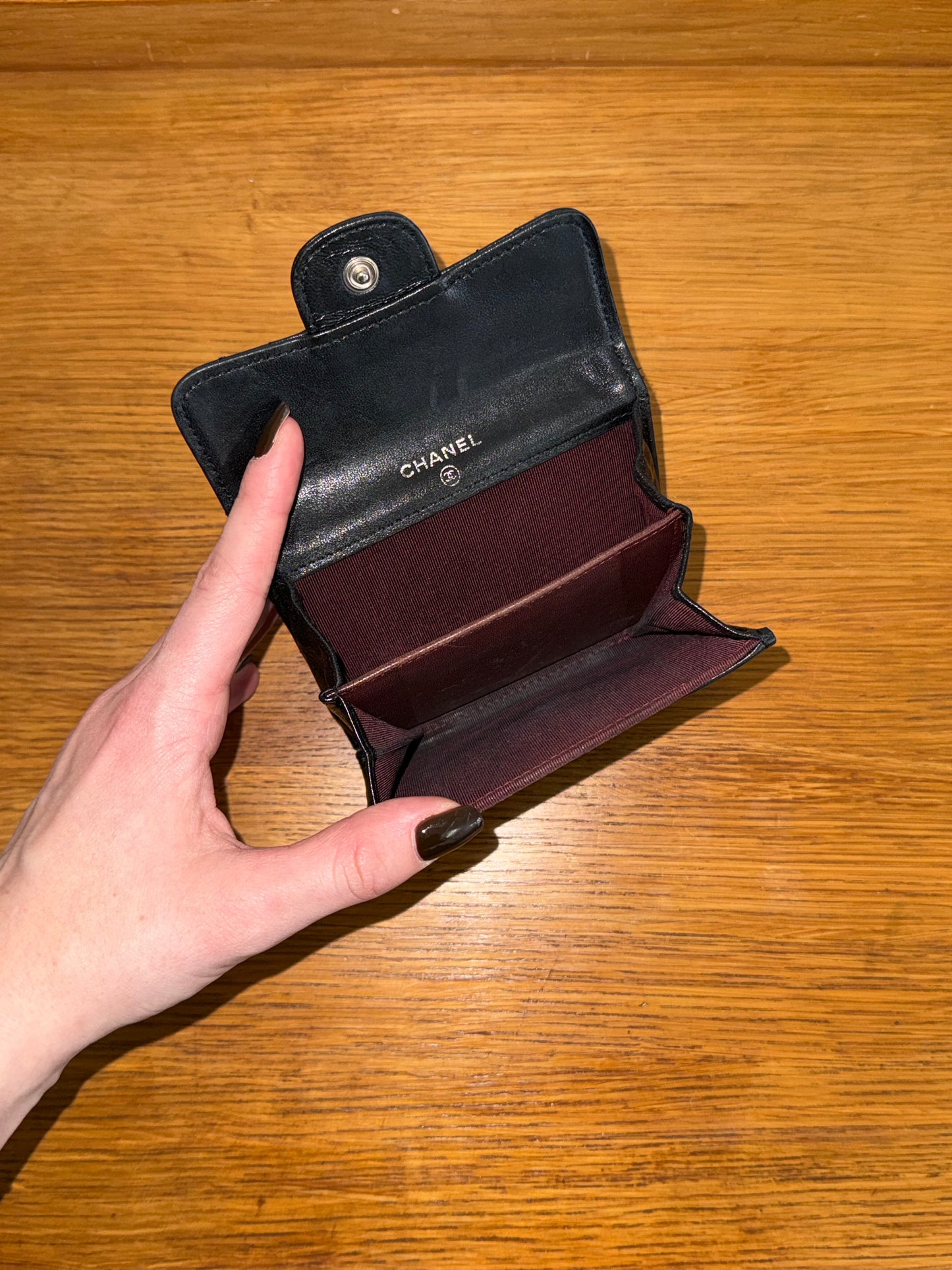 CHANEL MINI WALLET LAMBSKIN