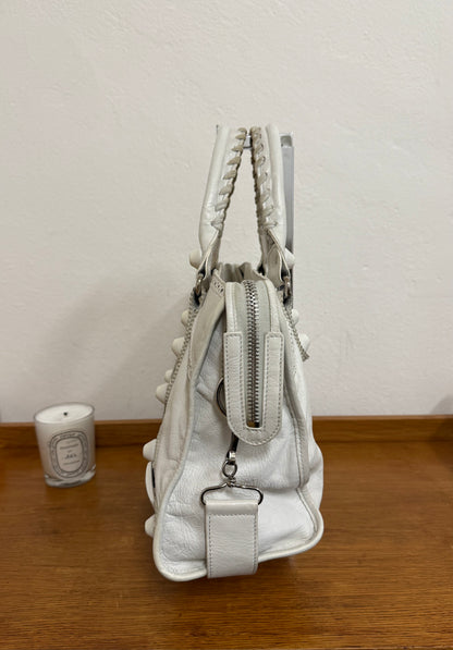 BALENCIAGA CITY BAG WHITE