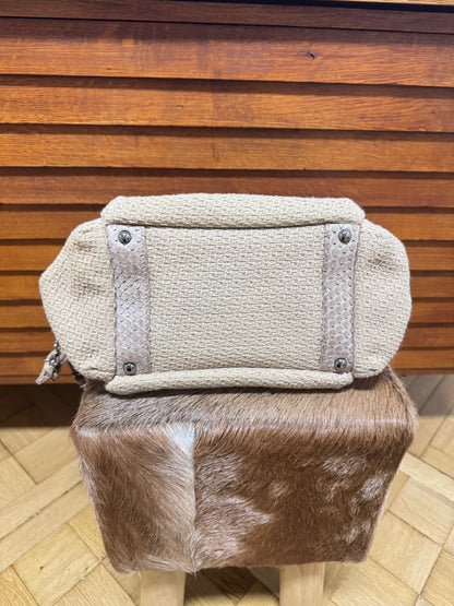 CHANEL ULTRA RARE PYTHON CC SHOULDER BAG KARL LAGERFELD 2004-2005